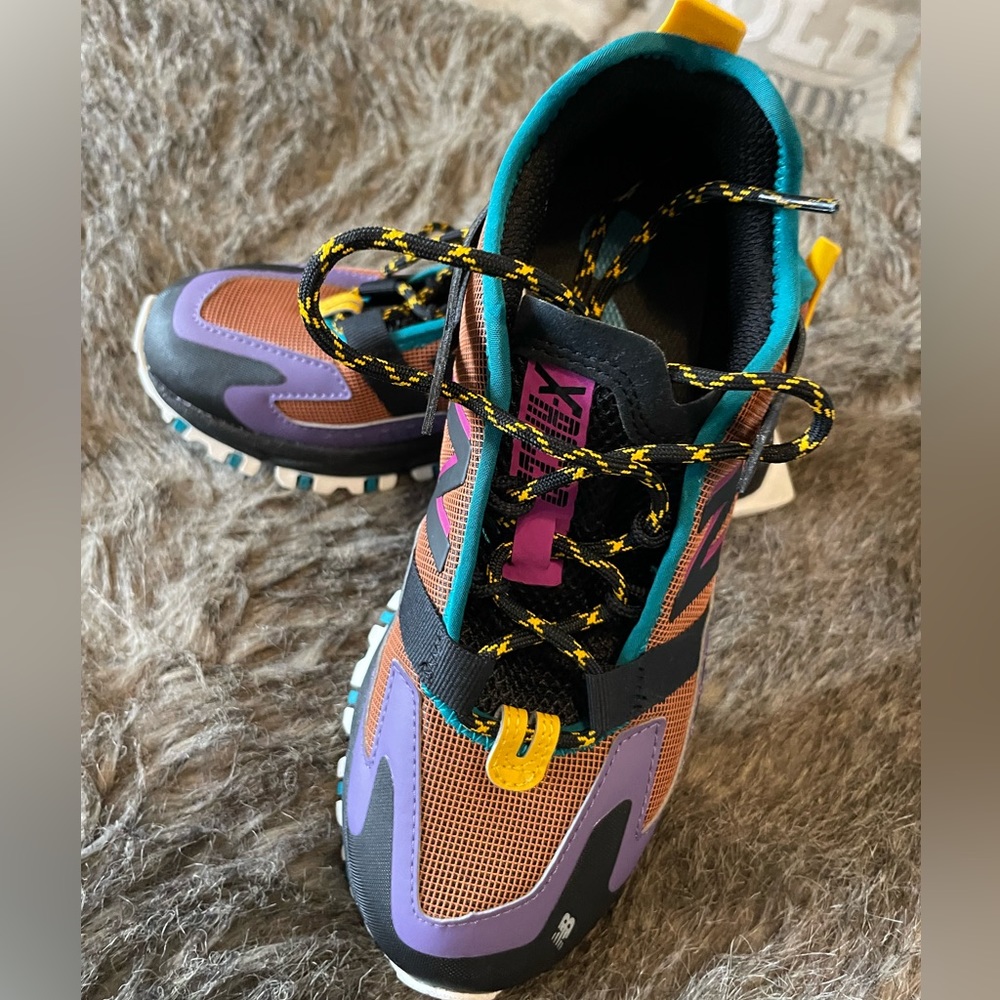 New Balance multi colored X-Racer. Like new!!